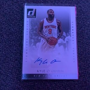 Kyle o Quinn auto card